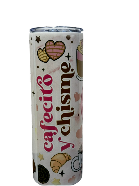 Cafecito Y Chisme 20oz Tumbler