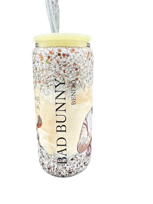 Bad Bunny 16oz Snowglobe - Read Description