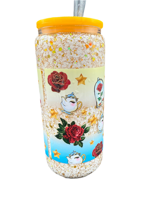 Beauty and the Beast 16oz Snowglobe - Read Description