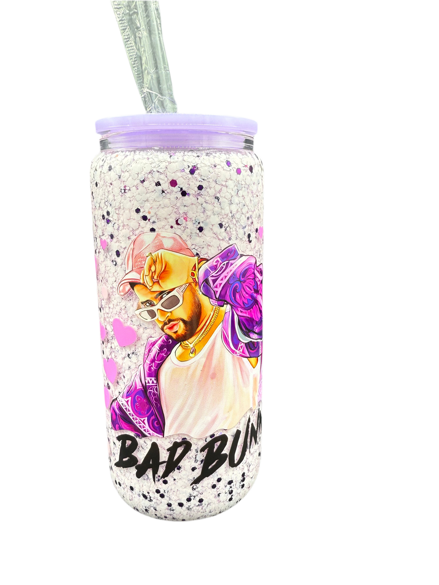 Bad bunny 16oz Snowglobe - Read Description