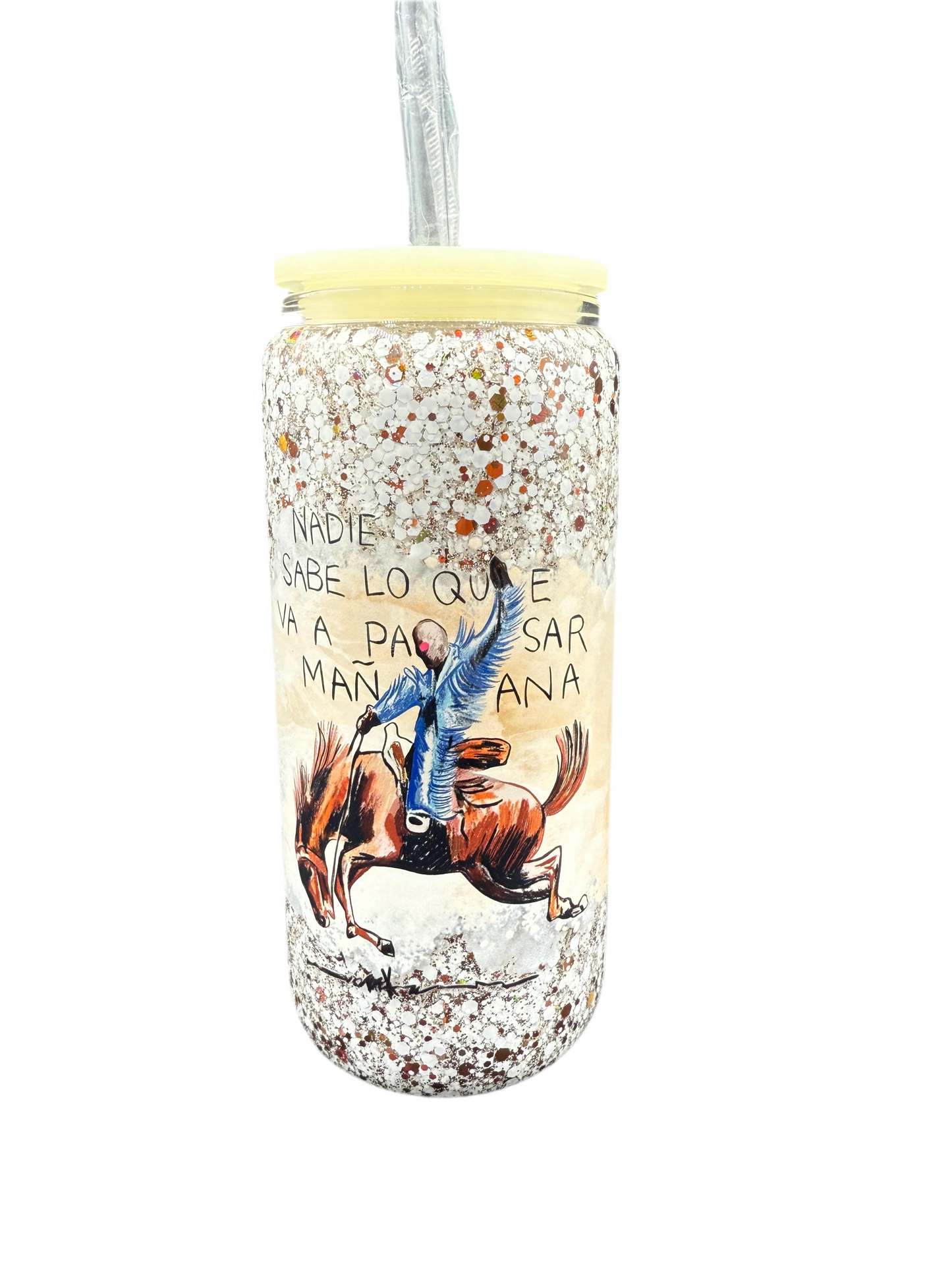 Bad Bunny 16oz Snowglobe - Read Description