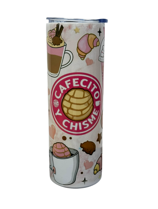 Cafecito Y Chisme 20oz Tumbler